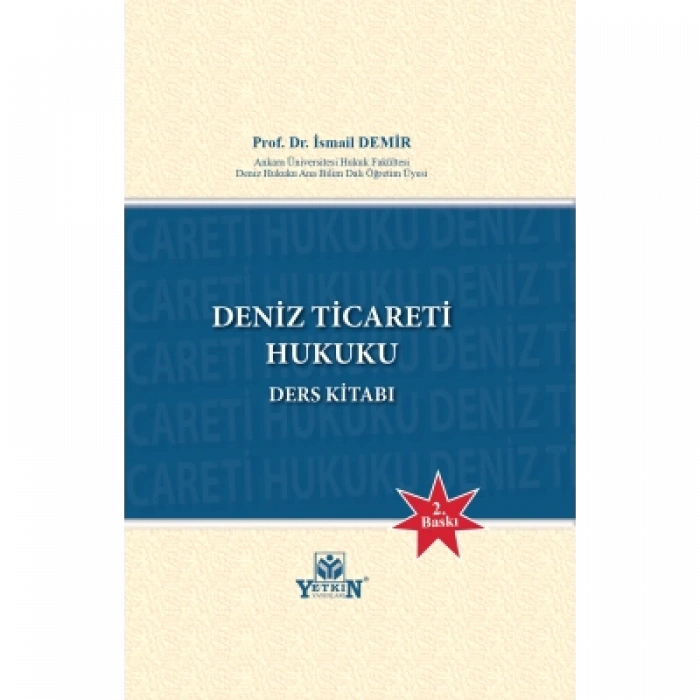Deniz Ticareti Hukuku Ders Kitabı