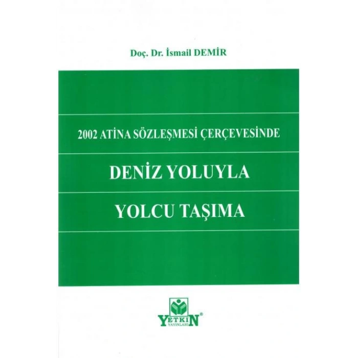Deniz Yoluyla Yolcu Taşıma