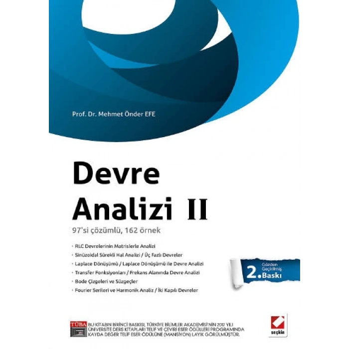 Devre Analizi – 2 97si Çözümlü, 162 Örnek