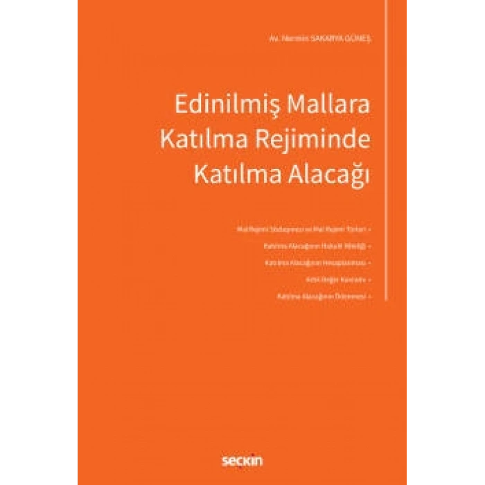 Edinilmiş Mallara Katılma Rejiminde Katılma Alacağı
