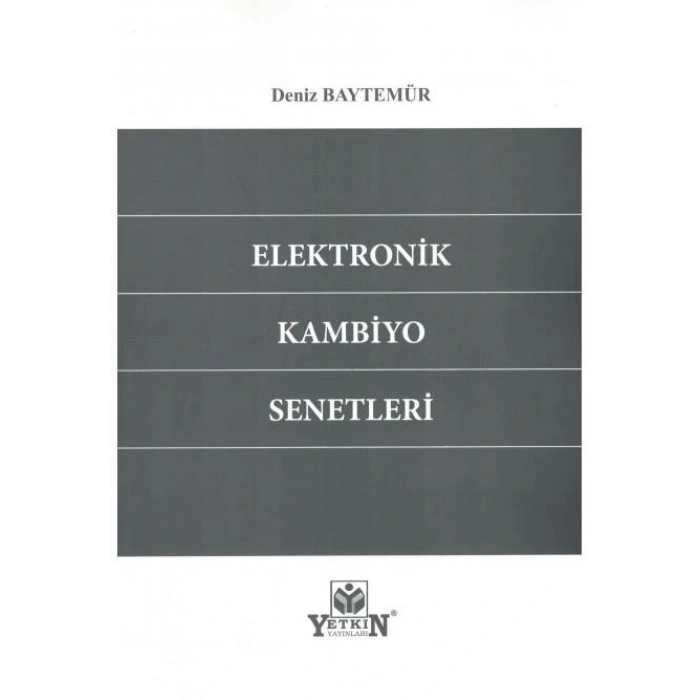Elektronik Kambiyo Senetleri