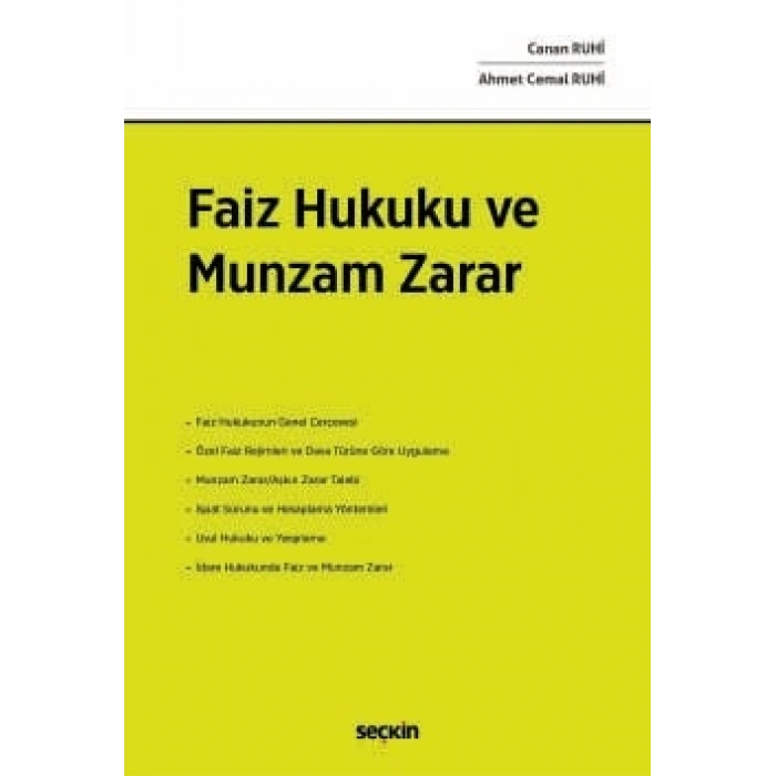 Faiz Hukuku ve Munzam Zarar