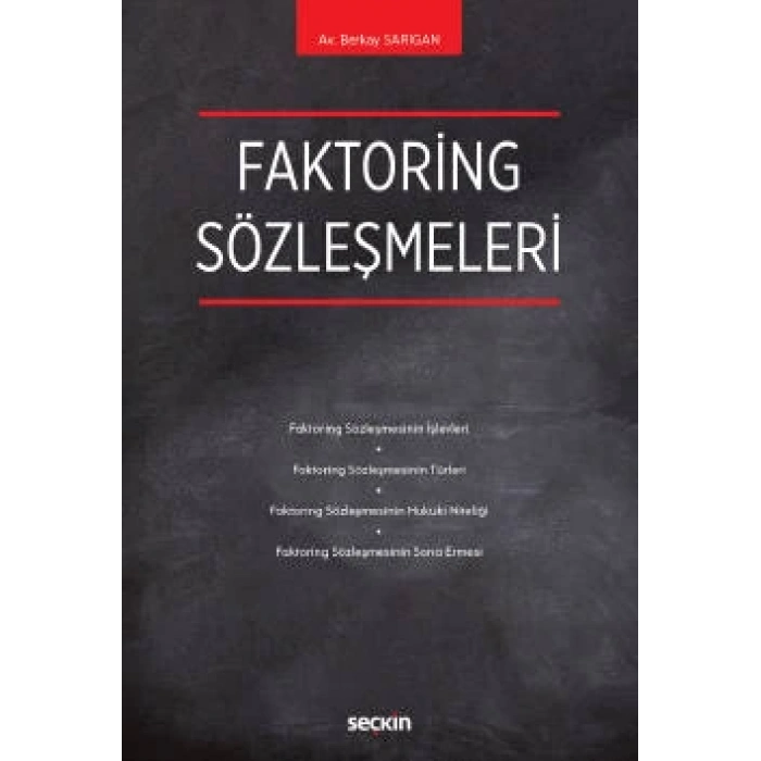 Faktoring Sözleşmeleri