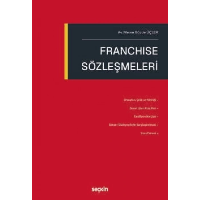 Franchise Sözleşmeleri