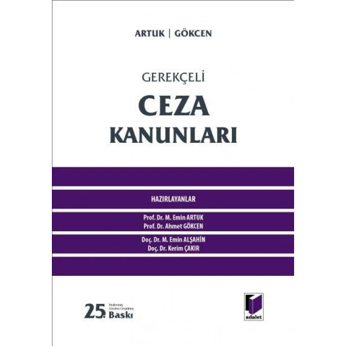 Gerekçeli Ceza Kanunları