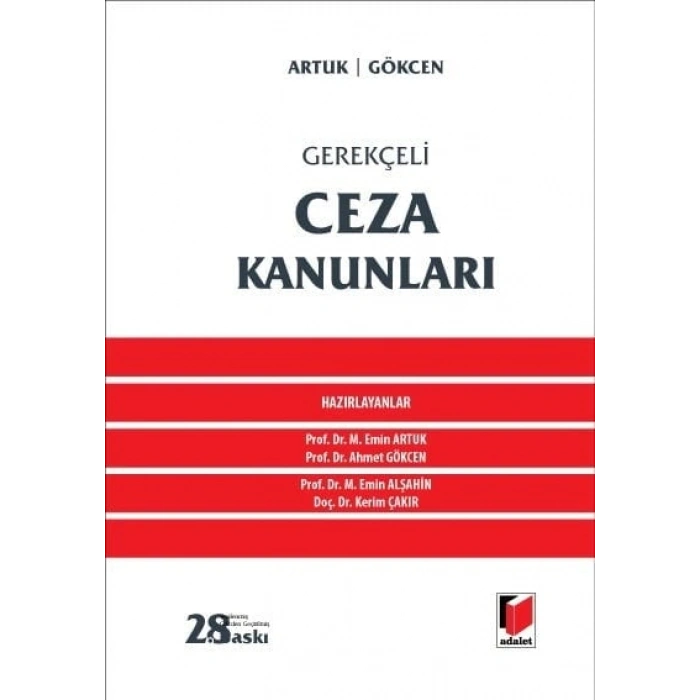 Gerekçeli Ceza Kanunları