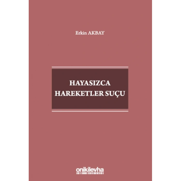 Hayasızca Hareketler Suçu
