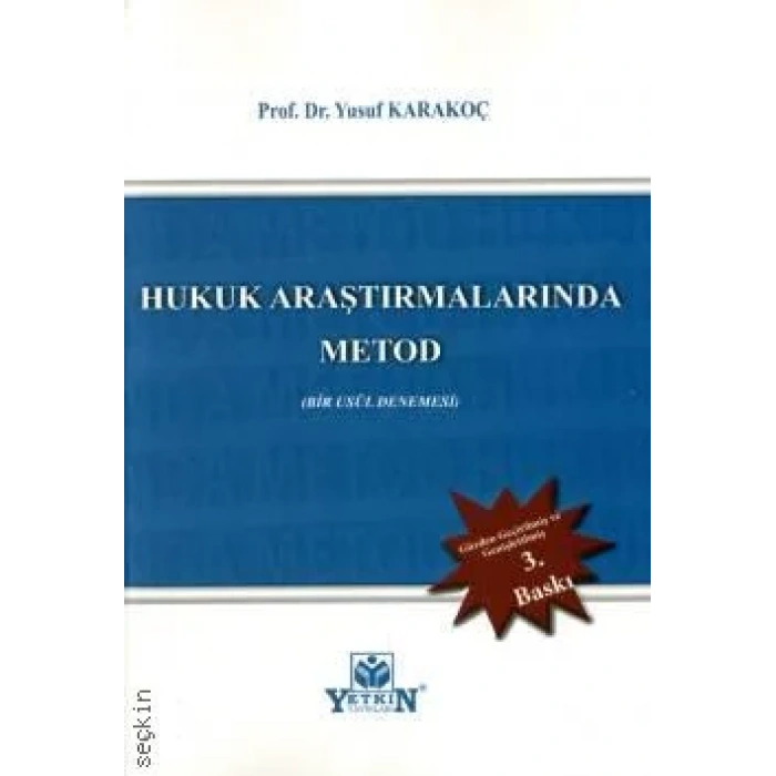 Hukuk Araştırmalarında Metod