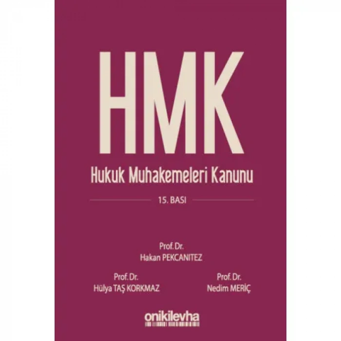 Hukuk Muhakemeleri Kanunu (Ciltli)