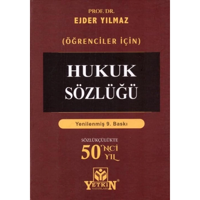 Hukuk Sözlüğü (Öğrenciler İçin)