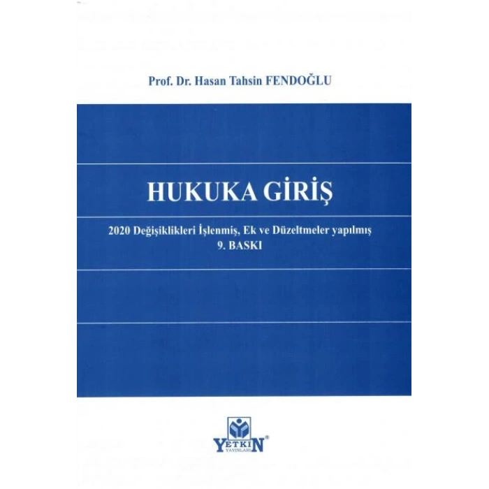 Hukuka Giriş
