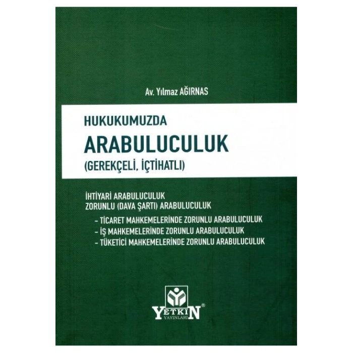 Hukukumuzda Arabuluculuk