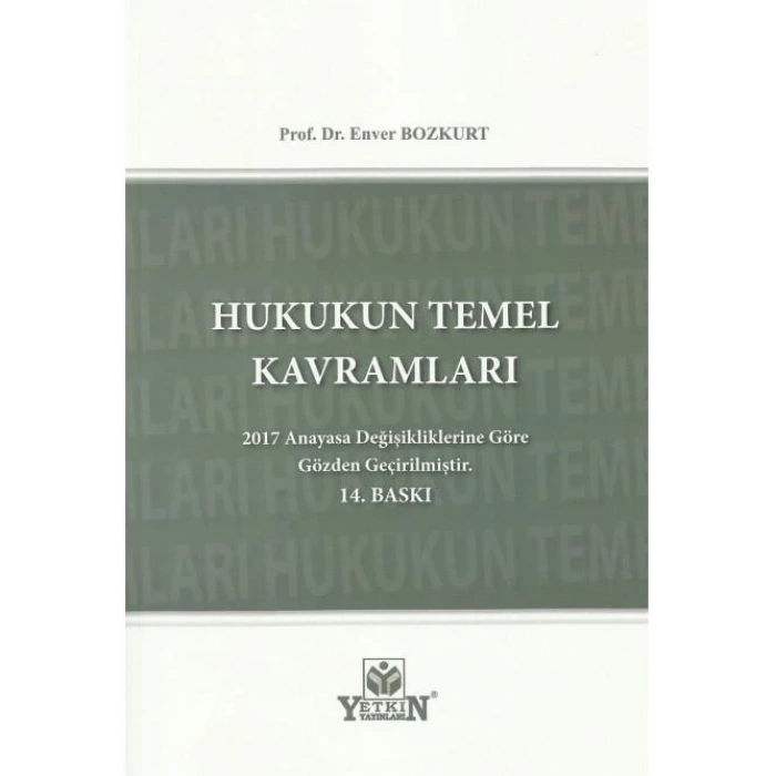 Hukukun Temel Kavramları