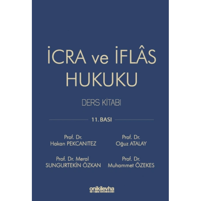 İcra ve İflas Hukuku Ders Kitabı