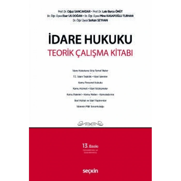 İdare Hukuku Teorik Çalışma Kitabı
