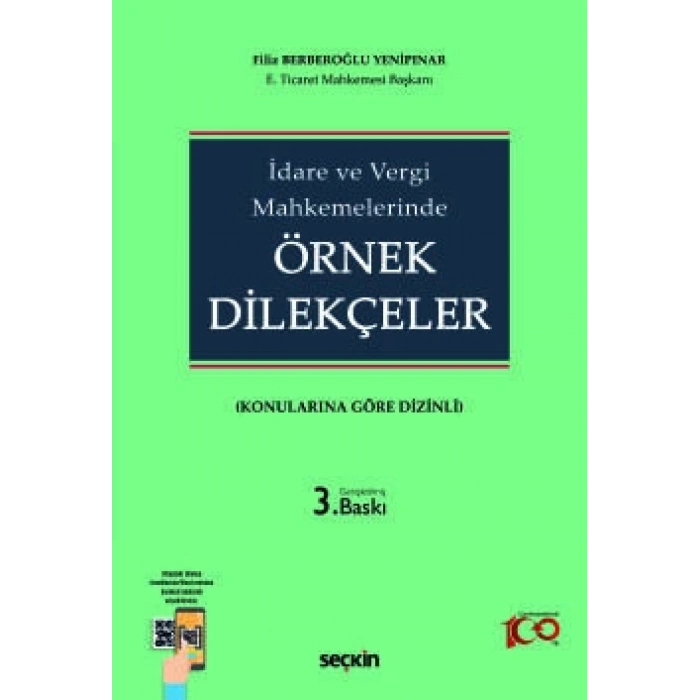 İdare ve Vergi Mahkemelerinde Örnek Dilekçeler (Konularına Göre Dizinli)