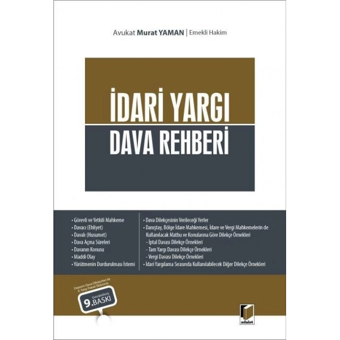 İdari Yargı Dava Rehberi