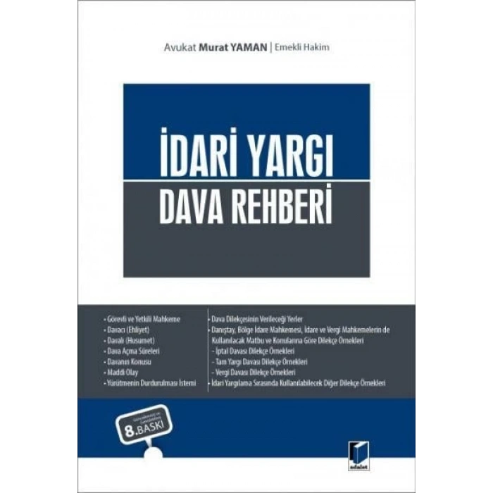 İdari Yargı Dava Rehberi