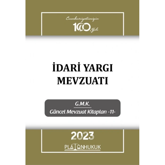İDARİ YARGI MEVZUATI