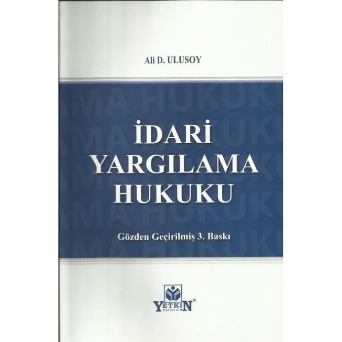 İdari Yargılama Hukuku