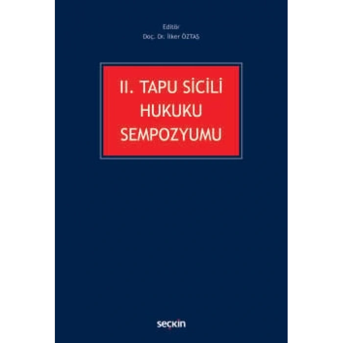 II. Tapu Sicili Hukuku Sempozyumu