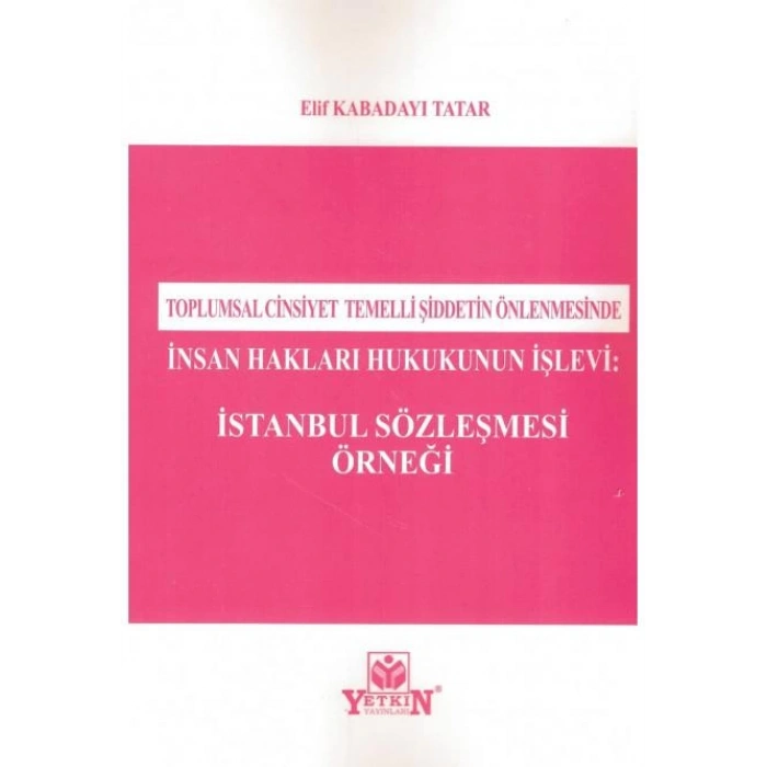 İnsan Hakları Hukukunun İşlevi: İstanbul Sözleşmesi Örneği