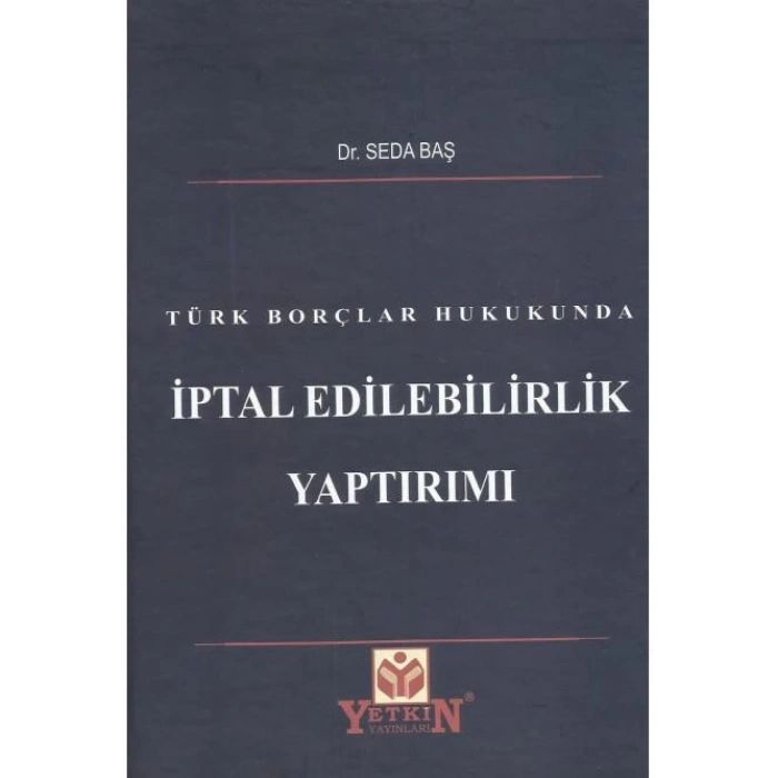 İptal Edilebilirlik Yaptırımı