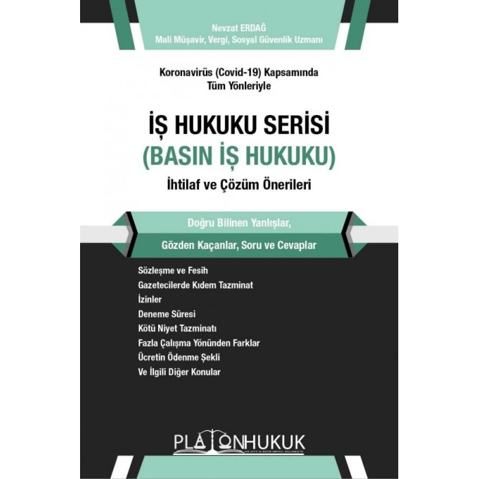 İş Hukuku Serisi Basın İş Hukuku