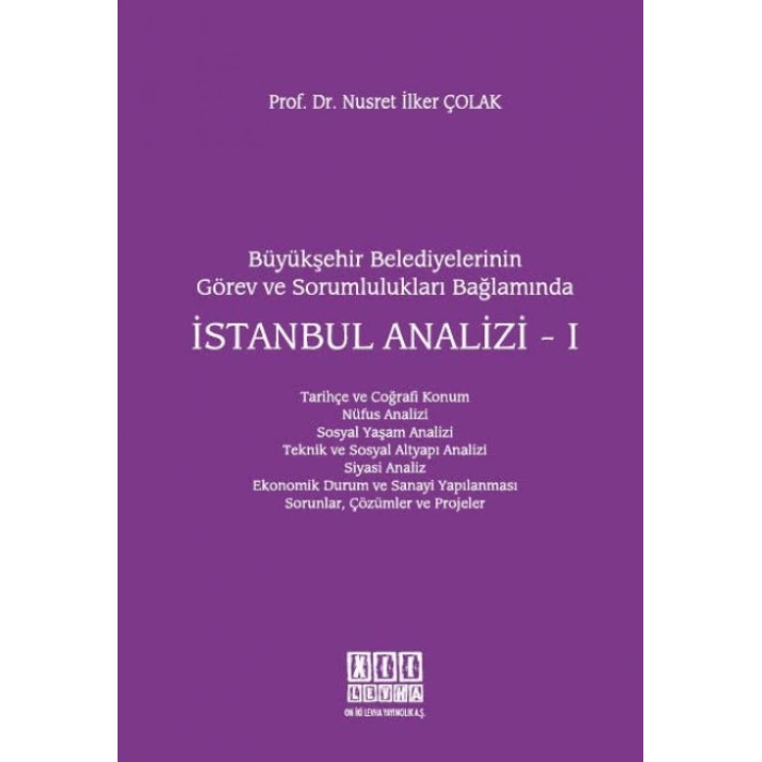 İstanbul Analizi - I