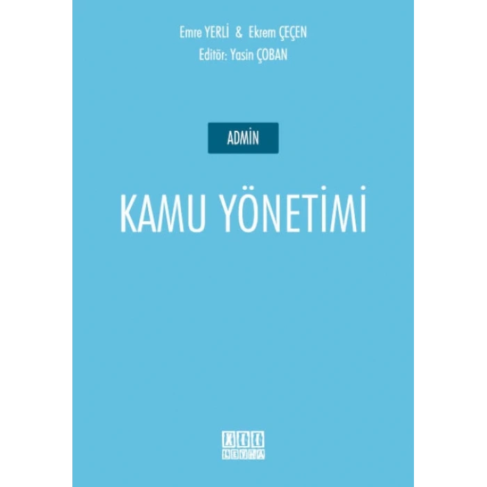 Kamu Yönetimi (Admin)