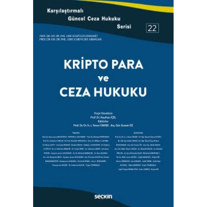 Karşılaştırmalı Güncel Ceza Hukuku Serisi 22Kripto Para ve Ceza Hukuku