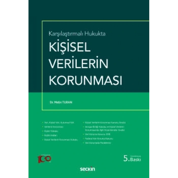Karşılaştırmalı HukuktaKişisel Verilerin Korunması