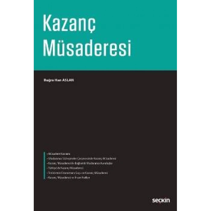 Kazanç Müsaderesi