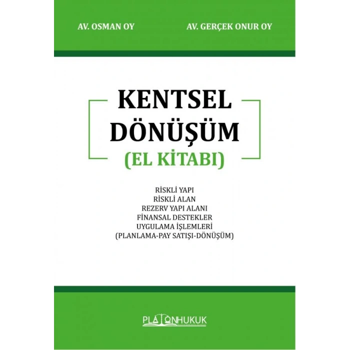 Kentsel Dönüşüm (El Kitabı)