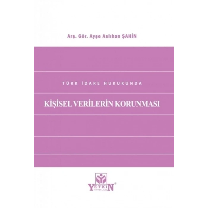 Kişisel Verilerin Korunması