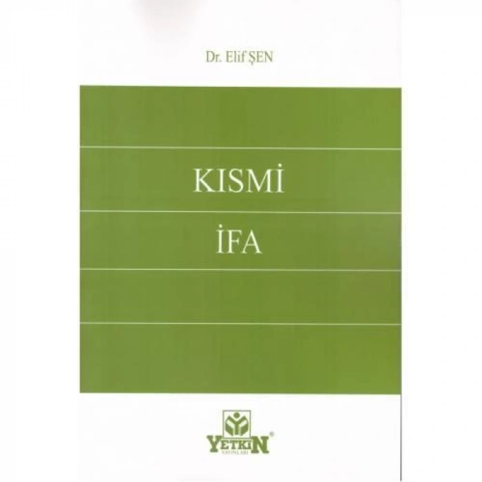 Kısmi İfa