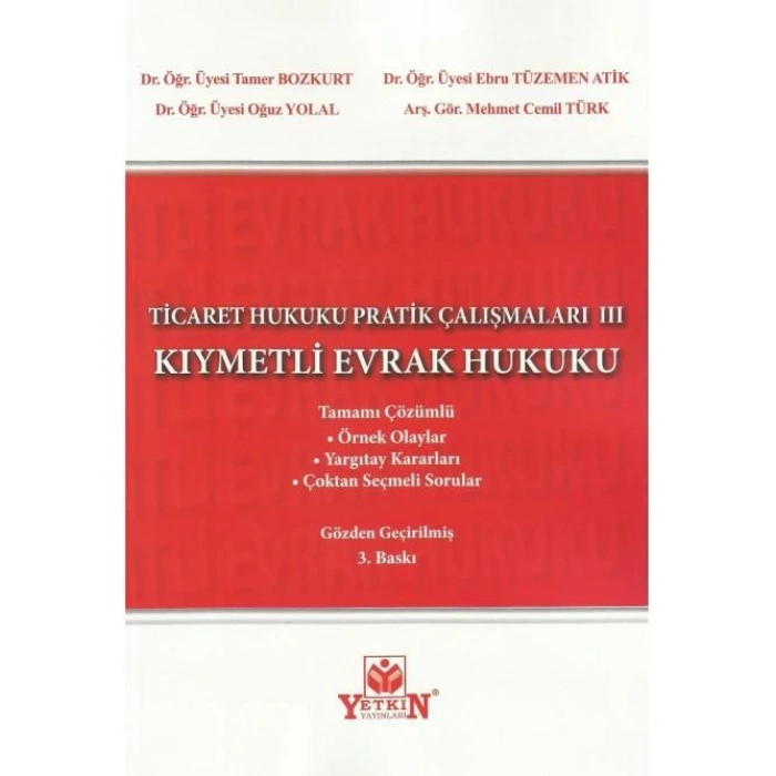 Kıymetli Evrak Hukuku