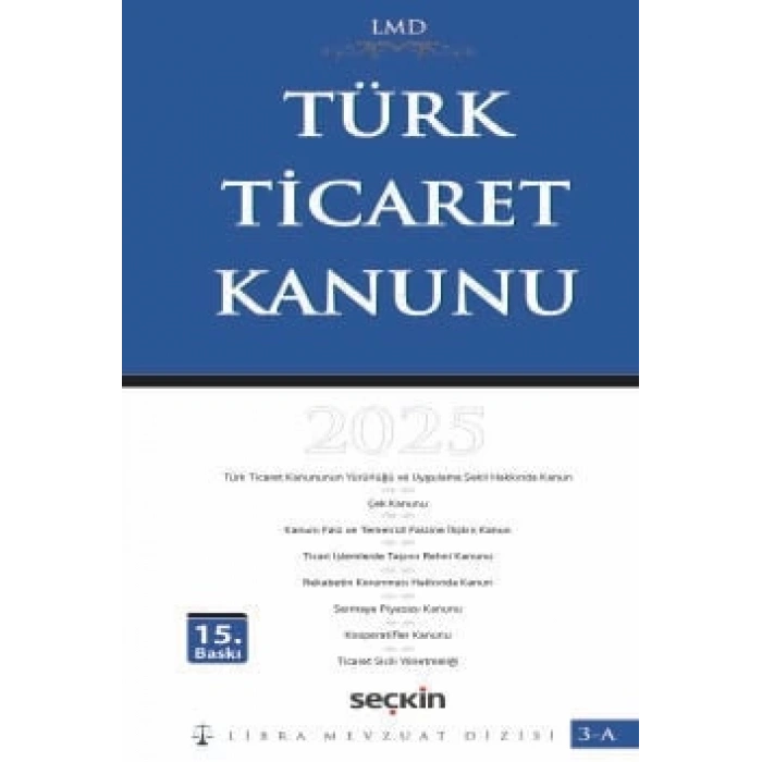 Libra Mevzuat DizisiTürk Ticaret Kanunu / LMD–3A