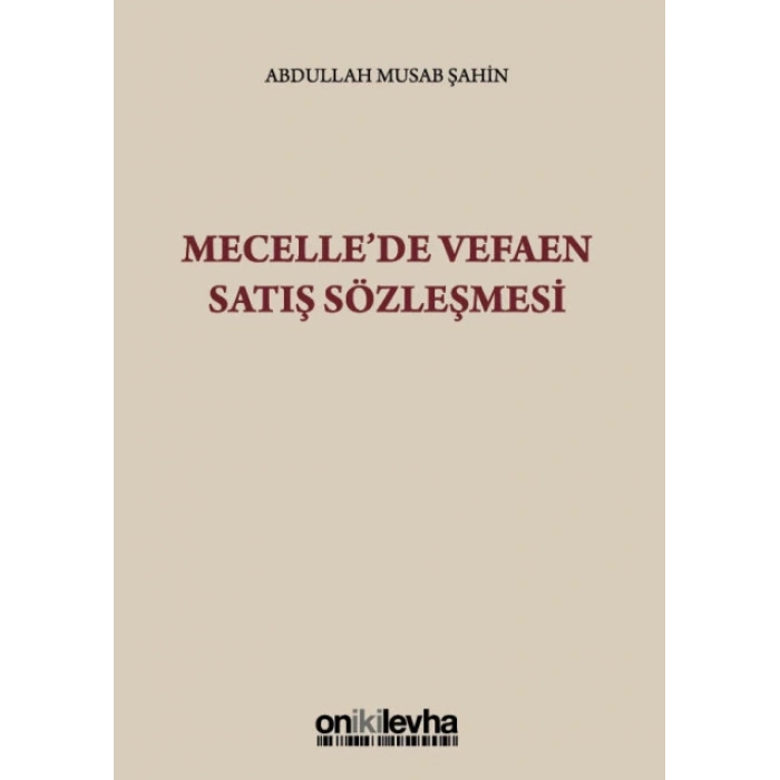 Mecellede Vefaen Satış Sözleşmesi