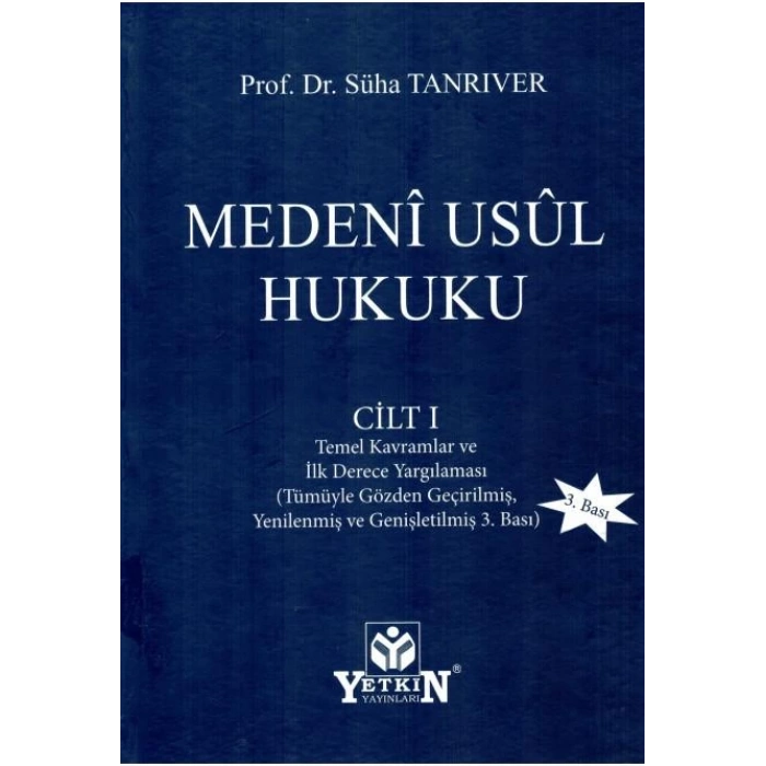 Medeni Usul Hukuku Cilt I