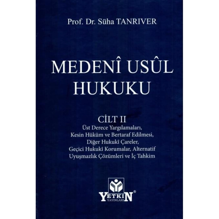 Medeni Usul Hukuku Cilt II