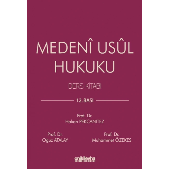 Medeni Usul Hukuku Ders Kitabı