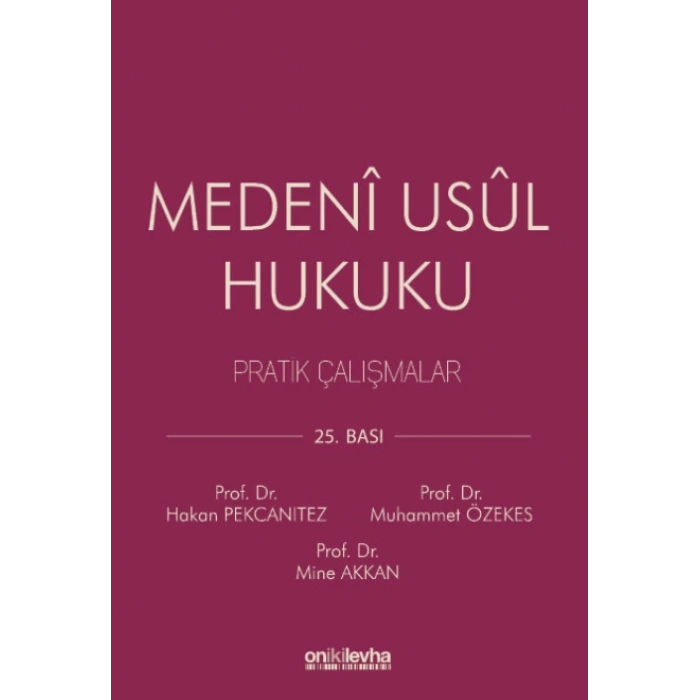 Medeni Usul Hukuku Pratik Çalışmalar