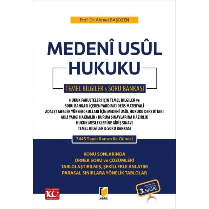 Medeni Usul Hukuku Temel Bilgiler & Soru Bankası