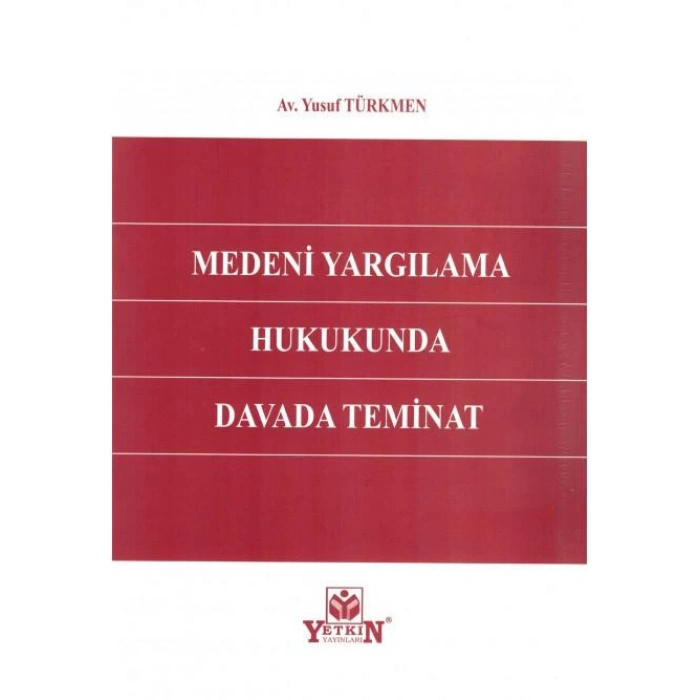 Medeni Yargılama Hukukunda Davada Teminat
