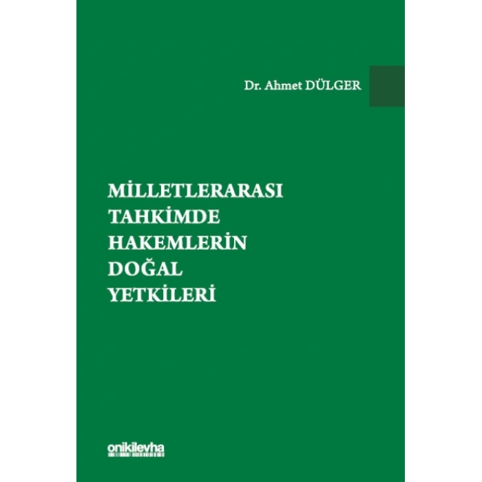 Milletlerarası Tahkimde Hakemlerin Doğal Yetkileri
