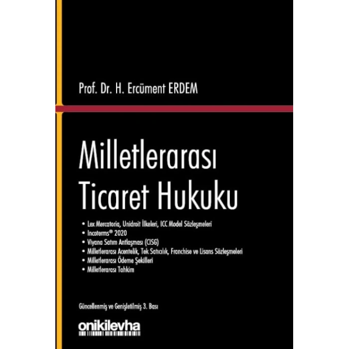 Milletlerarası Ticaret Hukuku