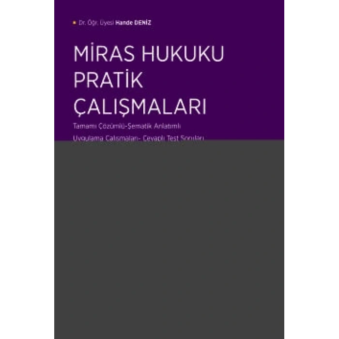 Miras Hukuku Pratik Çalışmaları