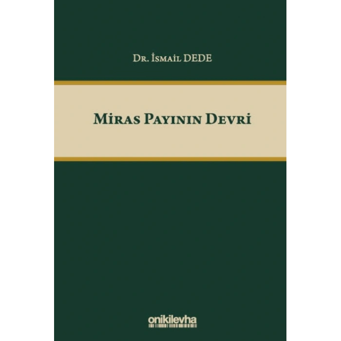 Miras Payının Devri