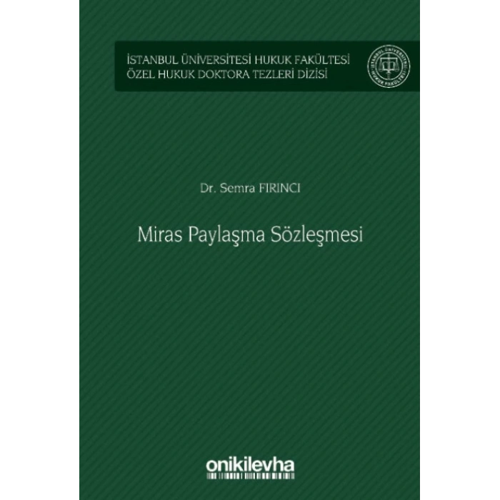 Miras Paylaşma Sözleşmesi